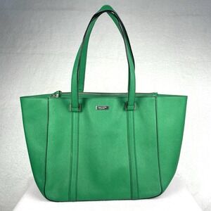 Kate Spade Briar Newbury Lane Saffiano Leather Tote Bag Green *Read description*